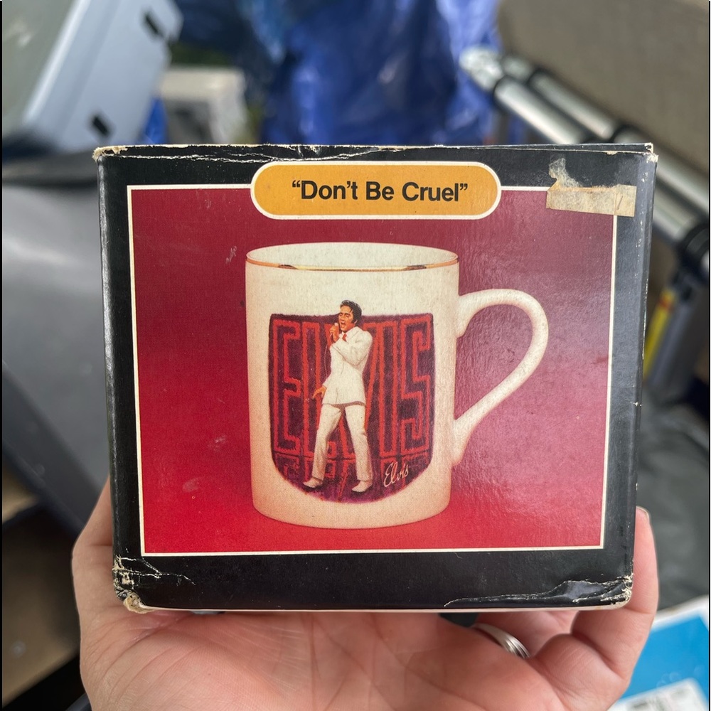 Vintage Elvis Presley Mug